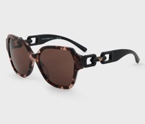 Eckige Sonnenbrille für Damen