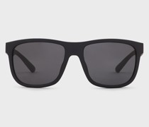 Rechteckige Sonnenbrille Für Herren mit Aufsteckbaren Bügeln