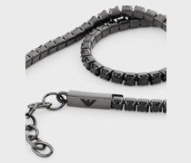 Armband aus Sterlingsilber in Schwarz