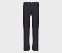 J45 Regular-Fit-Jeans aus Denim-Light-Wash
