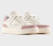 Sneaker aus Adler auf der Ferse und Kontrastdetails