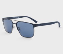 Eckige Sonnenbrille für Herren