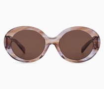 Sonnenbrille Für Damen mit Ovaler Form