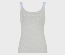 Tanktop aus Bio-Baumwolle mit Logo-Band Iconic