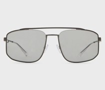 Sonnenbrille mit Rechteckiger Fassung Für Herren