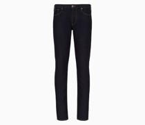 Jeans J06 In Slim Fit aus Denim-twill 10 Oz In Melange-optik