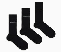 3er-pack Socken mit Logo Von Emporio Armani
