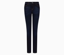 Jeans J18 In Slim Fit aus Viskose-denim