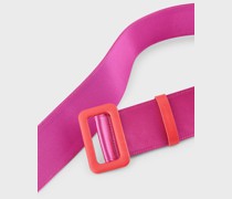 Breiter Taillengürtel aus Satin