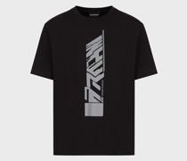 T-Shirt aus Interlock mit Grafik der Kapselkollektion Reflex