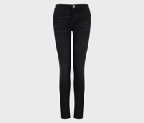 Jeans J23 Medium Waist Super Skinny Leg aus Tencel-Stretchdenim