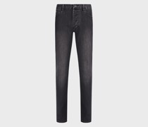 J11 Extra Slim Fit-Jeans aus Extra-Komfort-Denim