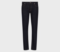 J75 Slim Fit-Jeans aus Denim-Rinse