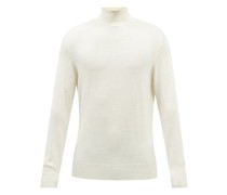 Fitted Merino-wool Roll-neck Sweater