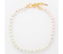 Freshwater Pearl & 14kt Gold-plated Necklace