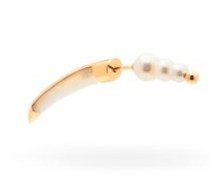 Corne De Perles Pearl & 14kt Gold Single Earring