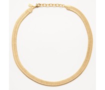 Mighty Medusa 18kt Gold-plated Necklace