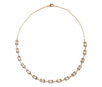 Kamala Diamond, Moonstone & 18kt Gold Necklace