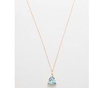 Topaz & 14kt Gold Necklace