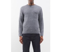Donegal Washed-linen Sweatshirt