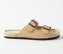 Nordic Suede Sandals