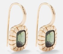 Heirloom Sapphire & 14kt Gold Earrings