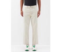 Cortland Cropped Straight-leg Jeans