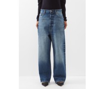 Jean ample taille basse en coton biologique Drop