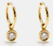 Charmed Gabby Diamond & 18kt Gold Earrings