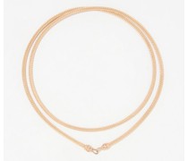 14kt Rose Gold Mesh-chain Necklace