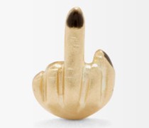 Clou d'oreille en or 9 carats French for Goodnight