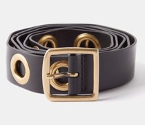 Delicia Eyelet Leather Belt