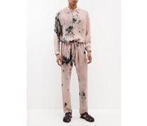 Maximus Shibori-dyed Silk Jumpsuit