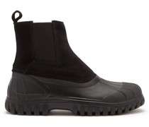 Balbi Suede And Rubber Chelsea Boots