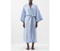 02 Belted Linen Robe