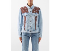 Reworked Levi's Denim Patchwork Jacket