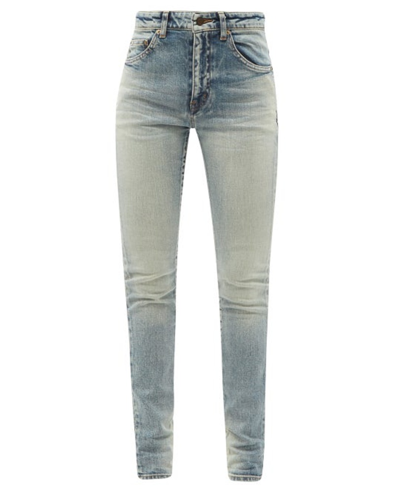 Saint Laurent Damen High-rise Skinny-leg Jeans