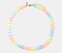 Molly Resin & 18kt Gold-plated Necklace