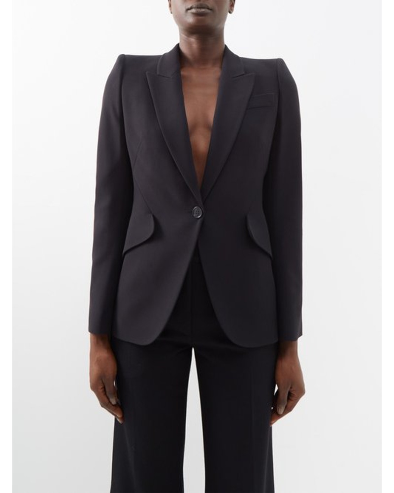 Alexander McQueen Damen Single-breasted Tailored Jacket
