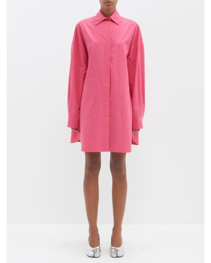 Raey Damen Oversized Lyocell-blend Shirt Dress