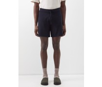 Elgood Close Drawstring-waist Cashmere Shorts