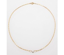 Rivière Diamond & 18kt Gold Necklace