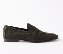 Flâneur Tweed Loafers