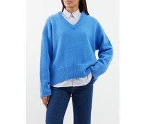 Battersea V-neck Cashmere Sweater