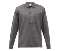 Moorfields Patch-pocket Wool-flannel Shirt