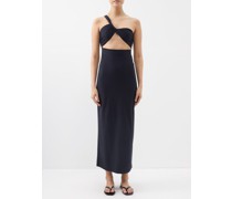 Narcissus One-shoulder Cutout Dress