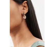 Mermaid Splash Diamond & Rose Gold Single Earring