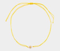 Sun Diamond, Citrine & 9kt Gold Necklace