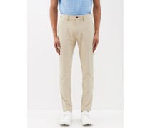 Ike Stretch-crepe Tapered Golf Trousers
