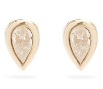 Diamond & 14kt Gold Stud Earrings